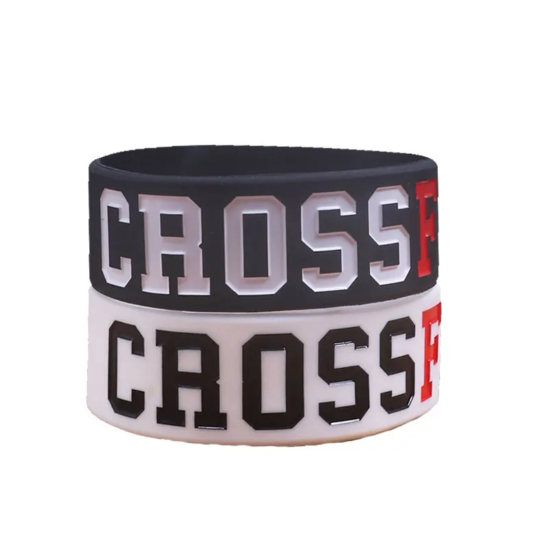 Браслет для кроссфита силиконовый широкий 2 цвета|custom silicone bracelets|silicone braceletbracelet