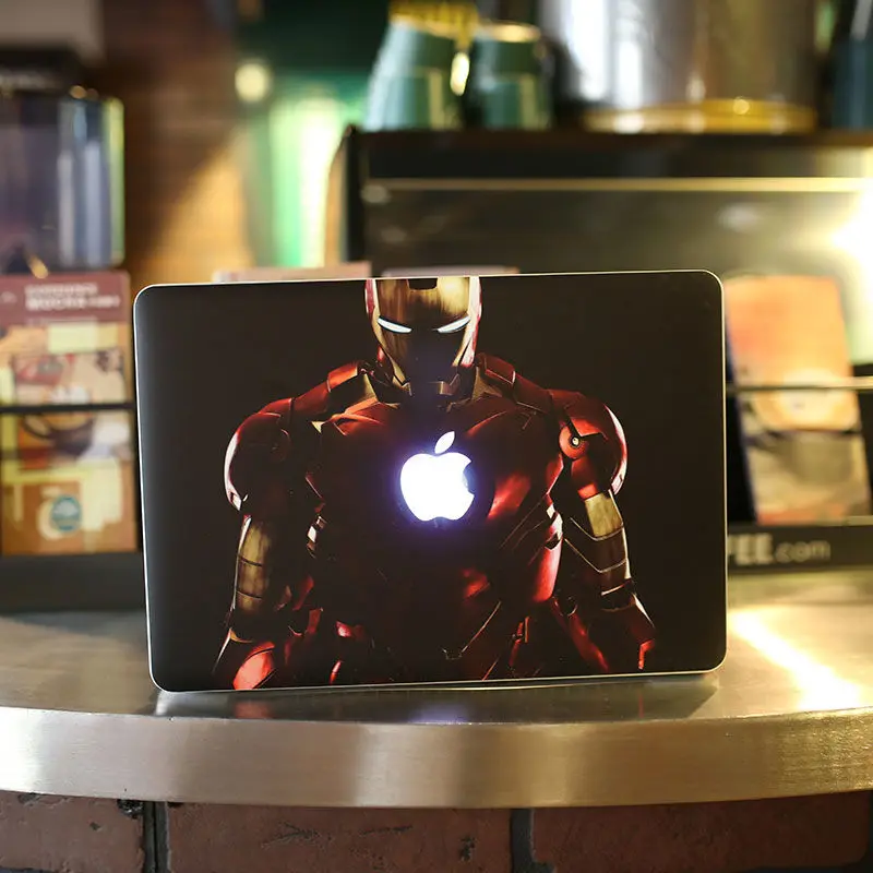 

Marvel Iron Man Spiderman Laptop Sticker Skin 11/12/13/14/15/16 in for Macbook Air Pro Air 13" 15" A1398 A1465 A1502 A2141