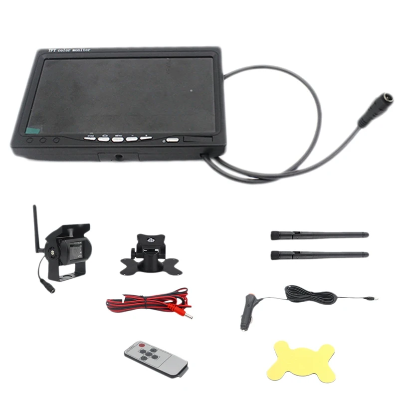 7 Inch Wireless Car Monitor Tft Backup Camera Truck Rear View System | Автомобили и мотоциклы