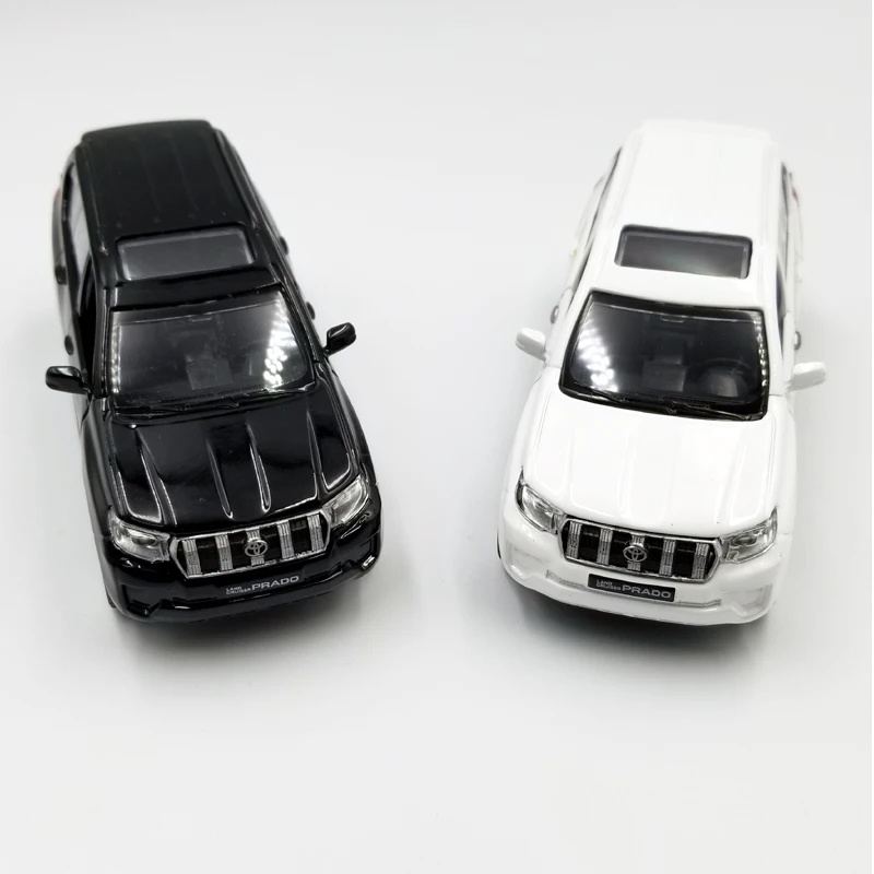 Caipo масштаб 1:42 Toyota Prado SUV литой автомобиль с откидной крышкой металлическая модель