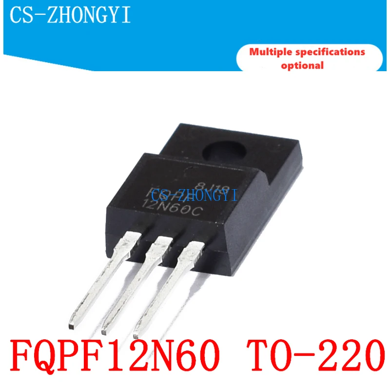 5 шт. FQPF12N60 12N60 FQPF12N60C МОП-трубка N-канал трубка с полевым эффектом To-220 | Электронные