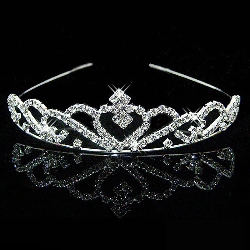 

Pearl Crystal Hair Band Headband Headwear For Lovely Girls Princess Bridal Crown Flower Children Kids Wholesale Hair Accessory