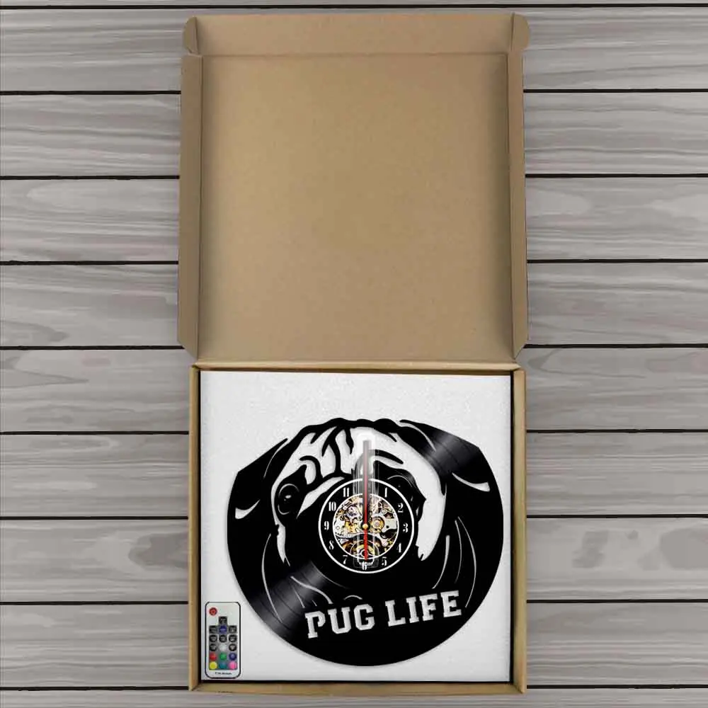 Настенные часы с изображением английских бульдогов собак британских пород