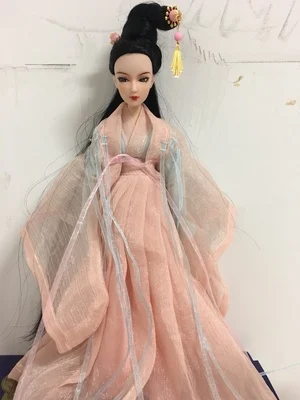 Bybrana 1/6 костюм в китайском стиле BJD аксессуары для кукольной одежды