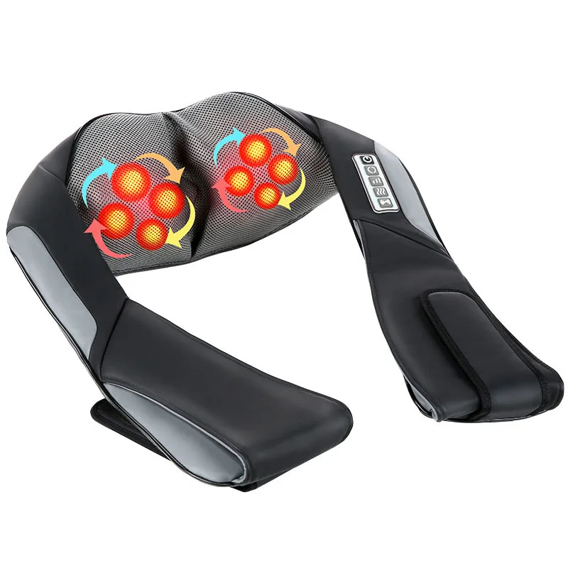 Массажер шейного отдела массажная шаль перезаряжаемый для плеч и шеи горячий