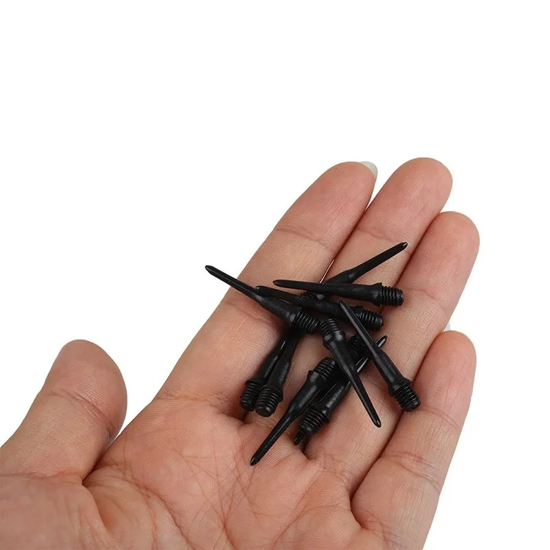 

50pcs/Lot Soft Tip Dart Set Points Needle Electronic Points Head Dart Durable Black Nylon Replacement Darts Darts Tips Safe J9U2