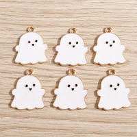 10pcs 1822mm cartoon cloud charms for jewelry making enamel alloy charms for necklaces earrings bracelets pendants diy crafts