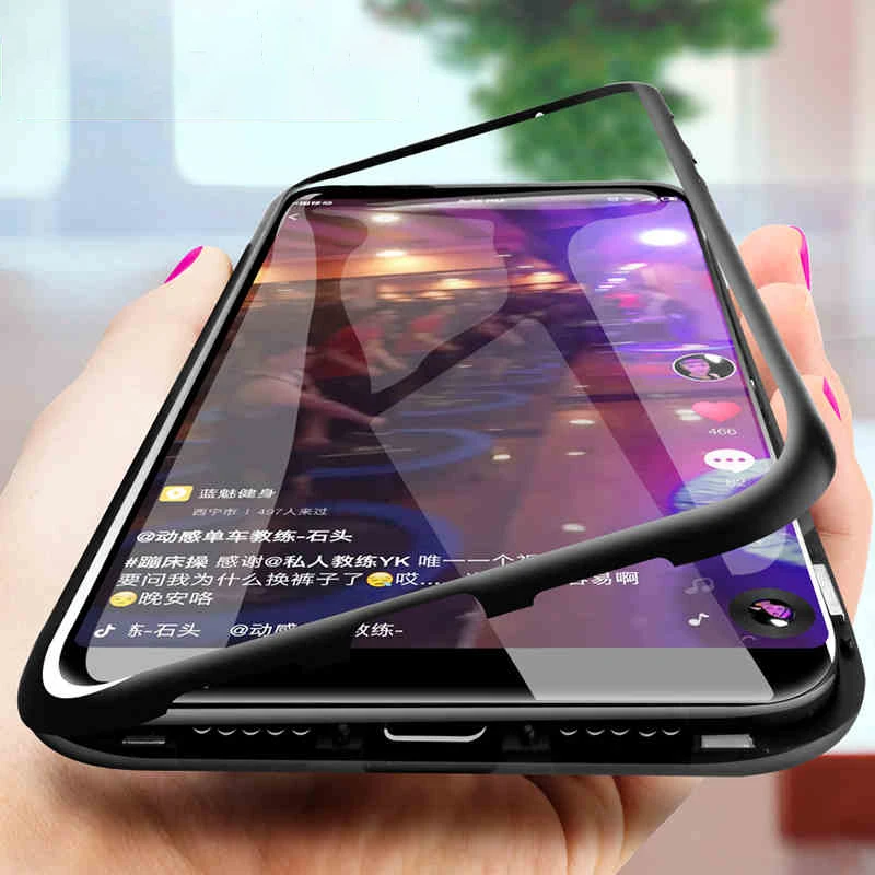 Магнитный защитный чехол для Huawei Nova 5T 5i 5 3i 3 2S Honor 20S 20 V10 V20 9X Y7 Pro Play Mate 10 30 P10 Lite