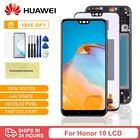 Оригинальный ЖК-дисплей со сканером отпечатков пальцев для HUAWEI Honor 10, ЖК-дисплей, сенсорный экран, дигитайзер 5,84 дюйма для Huawei Honor 10, планшетов