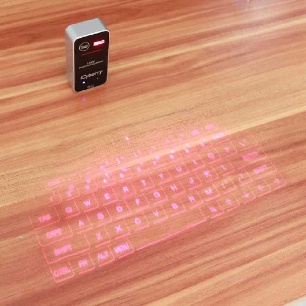 Portable Bluetooth Virtual Laser Keyboard Wireless Projector With Mouse function For iphone Tablet Computer Phone | Компьютеры и офис