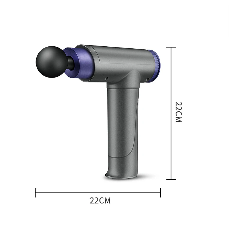 

Professional Muscle Relaxation Fitness Massage Gun To Relieve Pain and Body Shaping LCD Touch Screen Fascia Gun