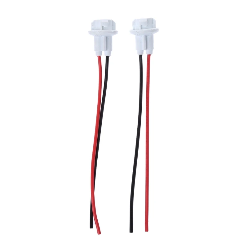 

2PCS T10 Connector Car Lamp Cable Auto Bulb Wire Light LED Bulbs Socket