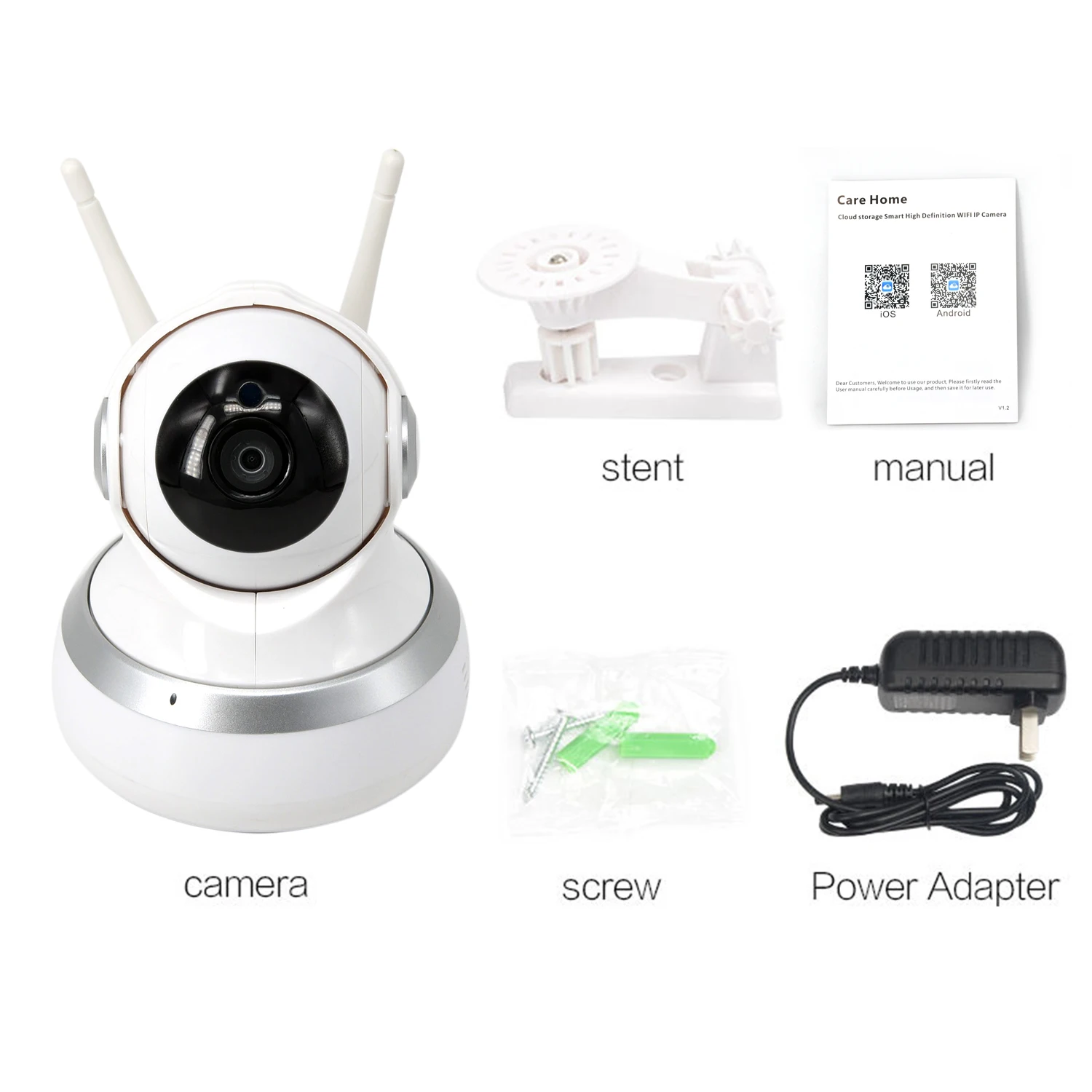 3,6 мм объектив HD 1080P камера беспроводная умная Wi-Fi аудио домашняя камера сетевой безопасности беспроводная карта 24 часа видеокамера