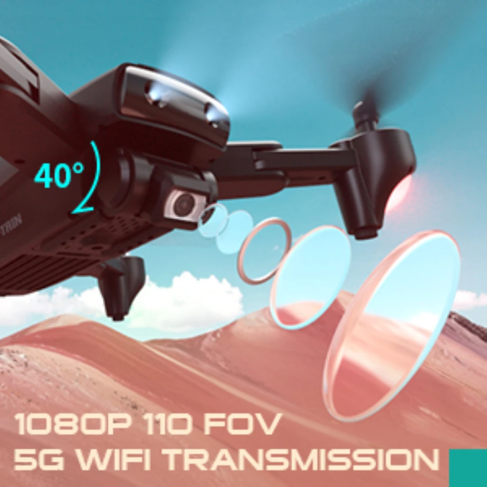 SNAPTAIN SPE500MQ складной FPV Камера игрушка с дистанционным управлением Дрон камерой 1080P