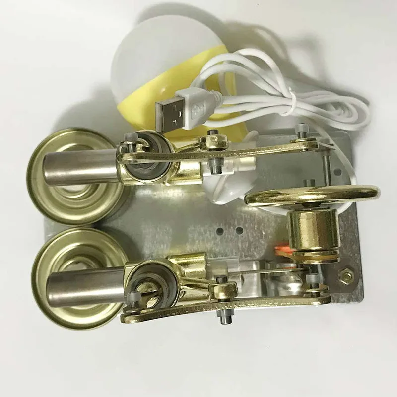 Balance Stirling Engine Miniature Model Steam Power Technical School Science Small Production Ming Experimental Toy |