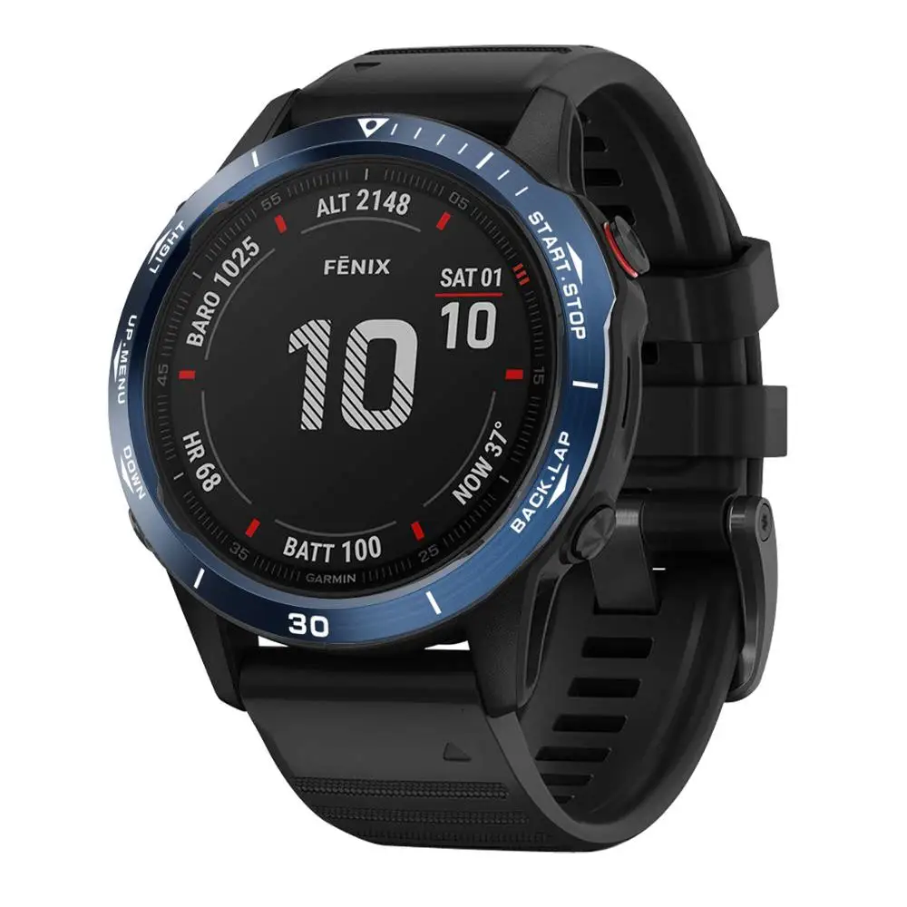 Стайлинг для Garmin Fenix 6 / Pro с сапфировым стеклом защитное кольцо защитой от царапин