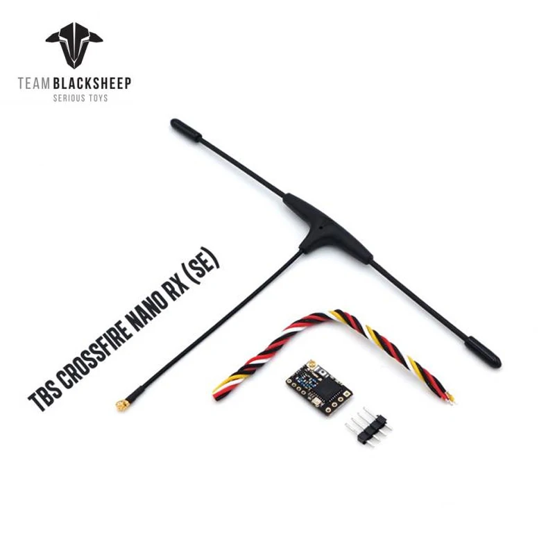

TBS Team BlackSheep Crossfire Nano / Crossfire Nano SE Receiver Immortal T Antenna CRSF 915Mhz Long Range UHF Radio System