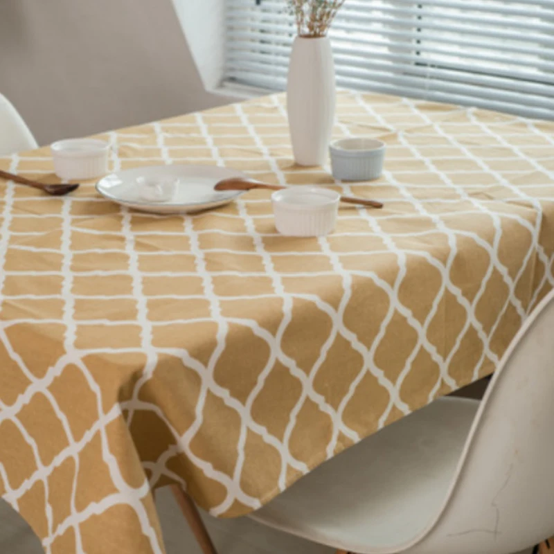 Cotton and Linen Blend Fabric by meter Printed sewing upholstery crafts cotton fabric for tablecloth home decoration | Дом и сад