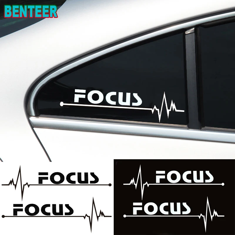 

2pcs /lot car windows sticker car body sticker for Ford focus