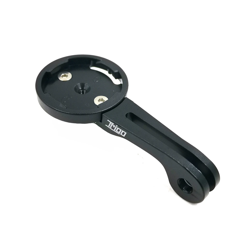 

Trigo Dual Camera Mount Headlights Holder Adjustable Computer Mount For G armin Wahoo Elemnt Bolt Cateye Giant Computers