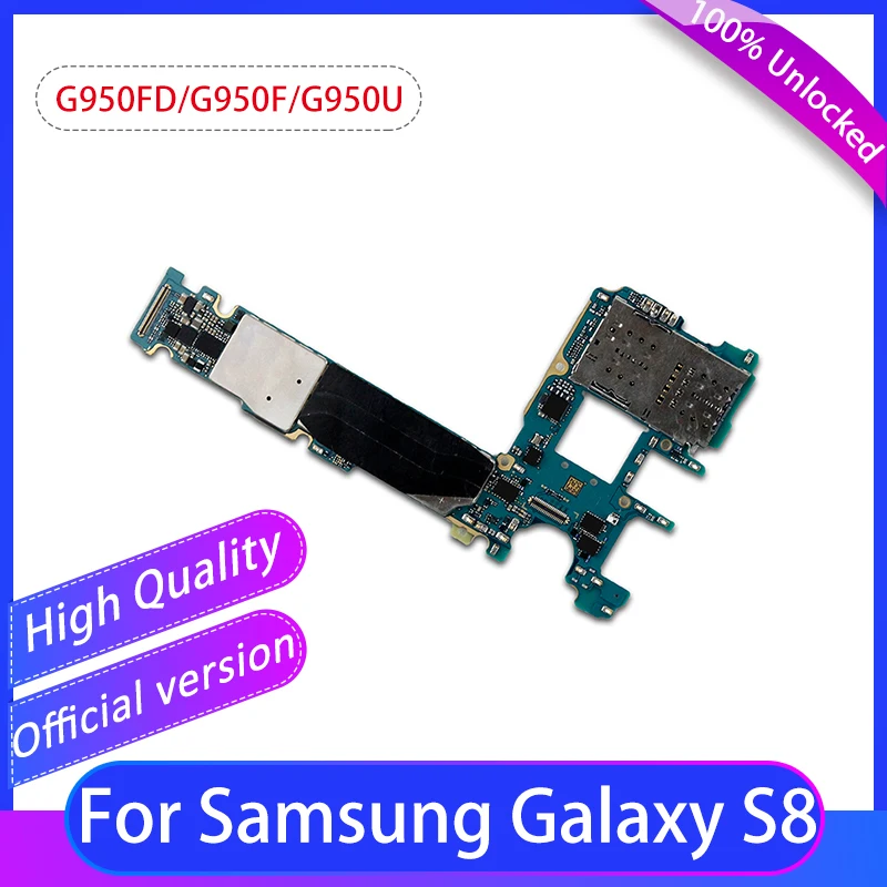 Материнская плата для Samsung Galaxy S8 G950F G950U G950FD G955F G955U G955FD 64 ГБ европейская версия