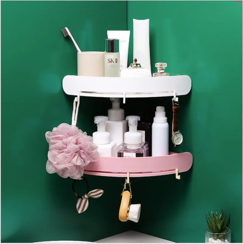 NEW Hot Fashion Shelf Bathroom Shower Triangular Corner Snap Shelves Bath Storage Holder Home Organizer Rack | Дом и сад