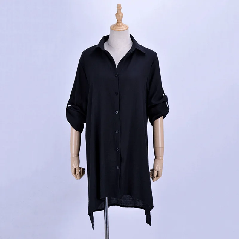 Пляжное платье Однотонная футболка на пуговицах для девочек ванный комплект с