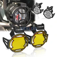 new with f900xr logo motorcycle for bmw r1200gs r1250gs f850gs f750gs f900xr f900r flipable fog light protector guard lamp cover