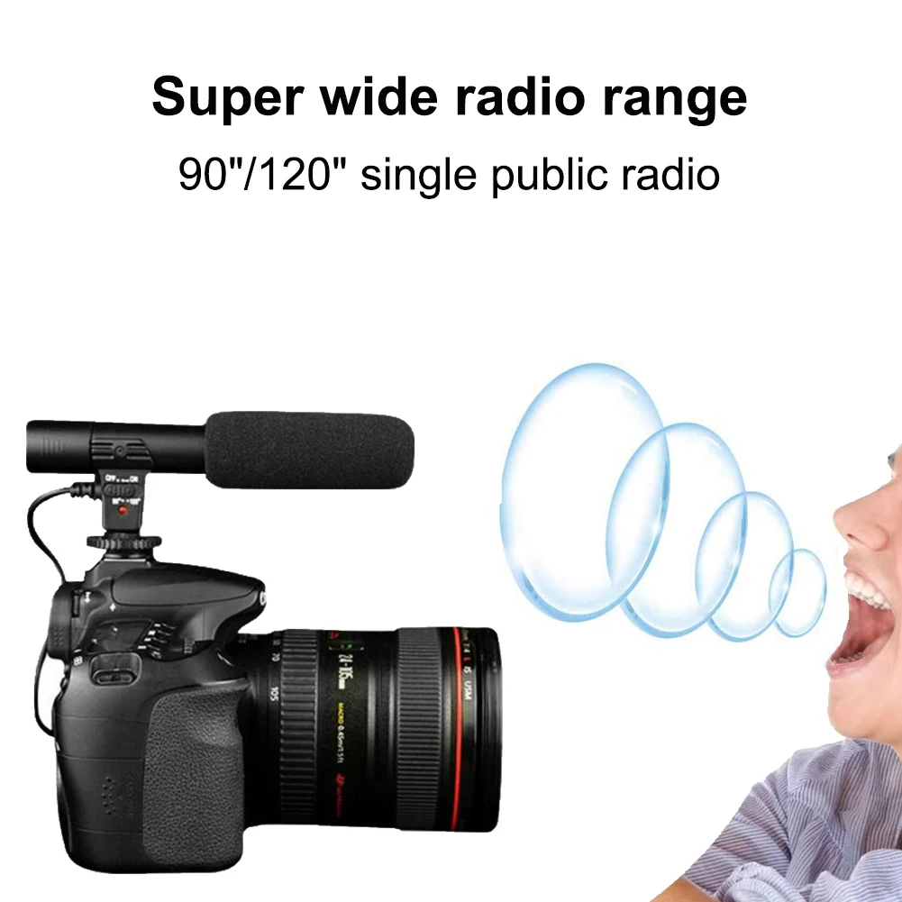 Стереомикрофон Mic портативная аудиосвязь MIC 01 профессиональная камера DV 3 5 мм