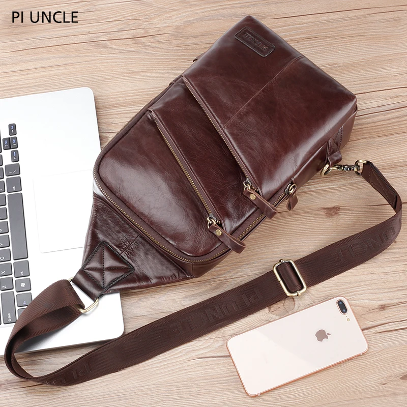 Корейские Дизайнерские Сумочки мужская сумка для отдыха из натуральной кожи