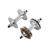 36 holes aluminum alloy front rear hubs action city bicycle fixed gear bike single speed with fixed flywheel bike parts