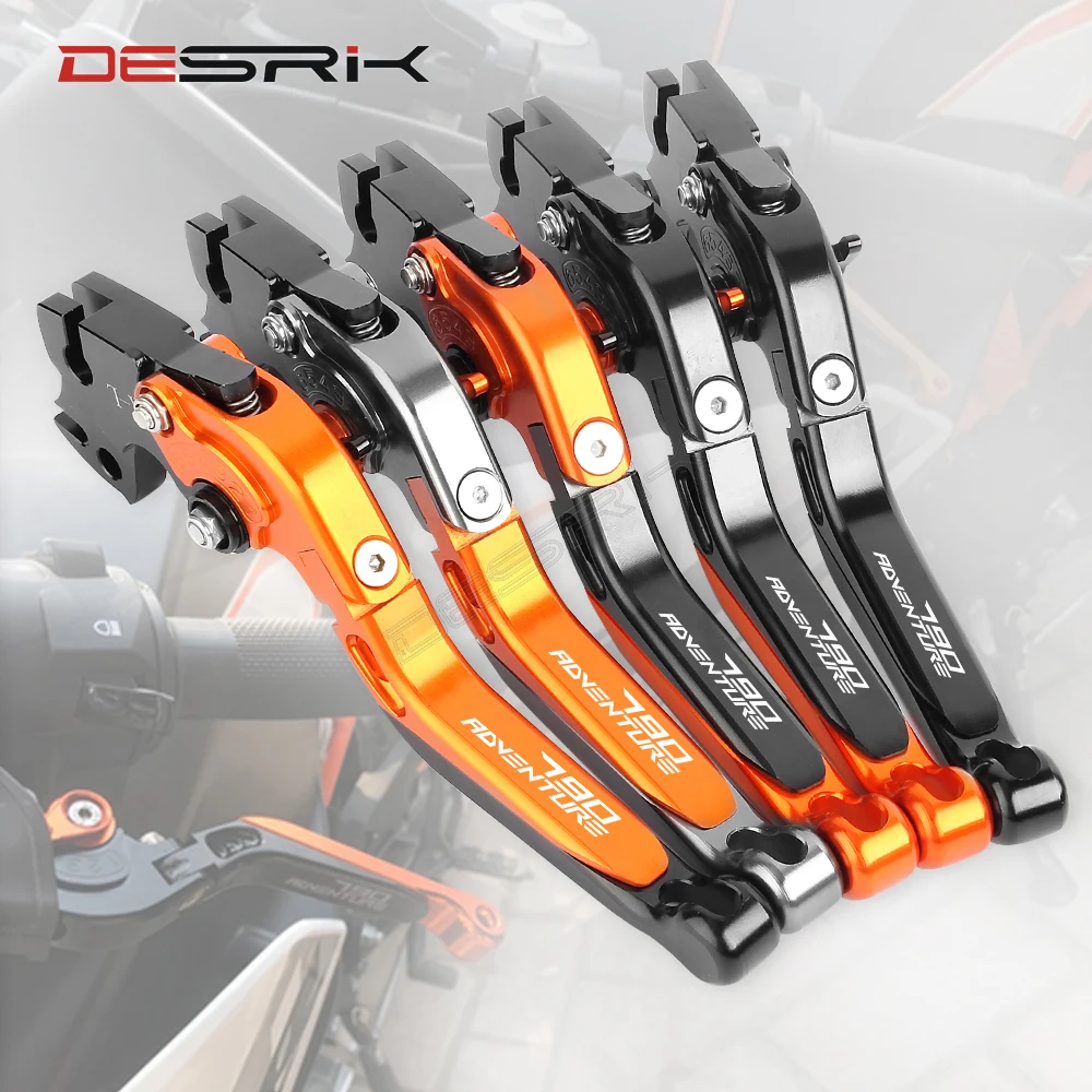 DESRIK Мотоцикл CNC регулируемый складной Тормоз Выдвижной рычаг сцепления для KTM 790