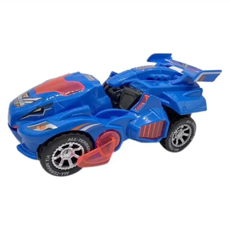 

LED Deformed Dinosaur Car Electric Lights Music for Children Kids Gifts Toy