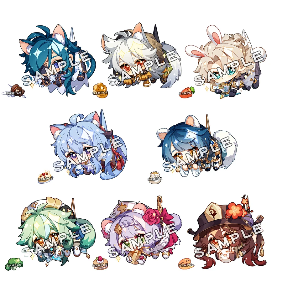 

Anime Keychains Genshin Impact Zhongli Diluc Venti Klee Car Man Key Chain for Women Accessories Cute Bag Pendant Key Ring Gifts