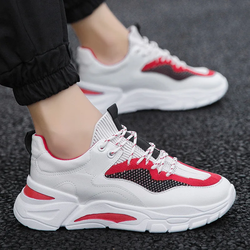 Кроссовки унисекс спортивные массивные для улицы бега фитнеса тренировок