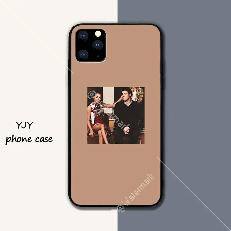 Yinuoda GLEE черный мягкий чехол для телефона iphone se 2020 6 6s 7 8 plus x xs max xr 11 12 pro funda |