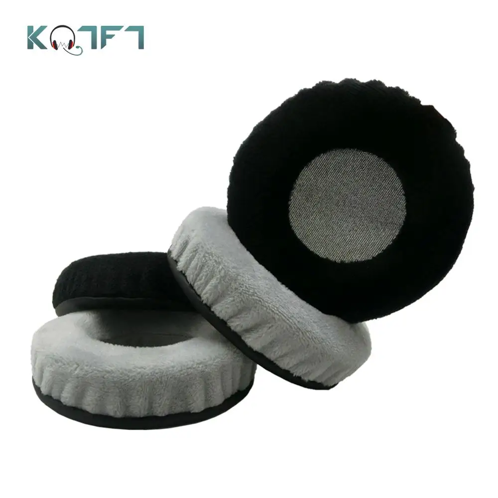KQTFT 1 пара бархатных сменных амбушюров для Koss Over-Ear Pro DJ100 DJ200 DJ 100 гарнитура подушки