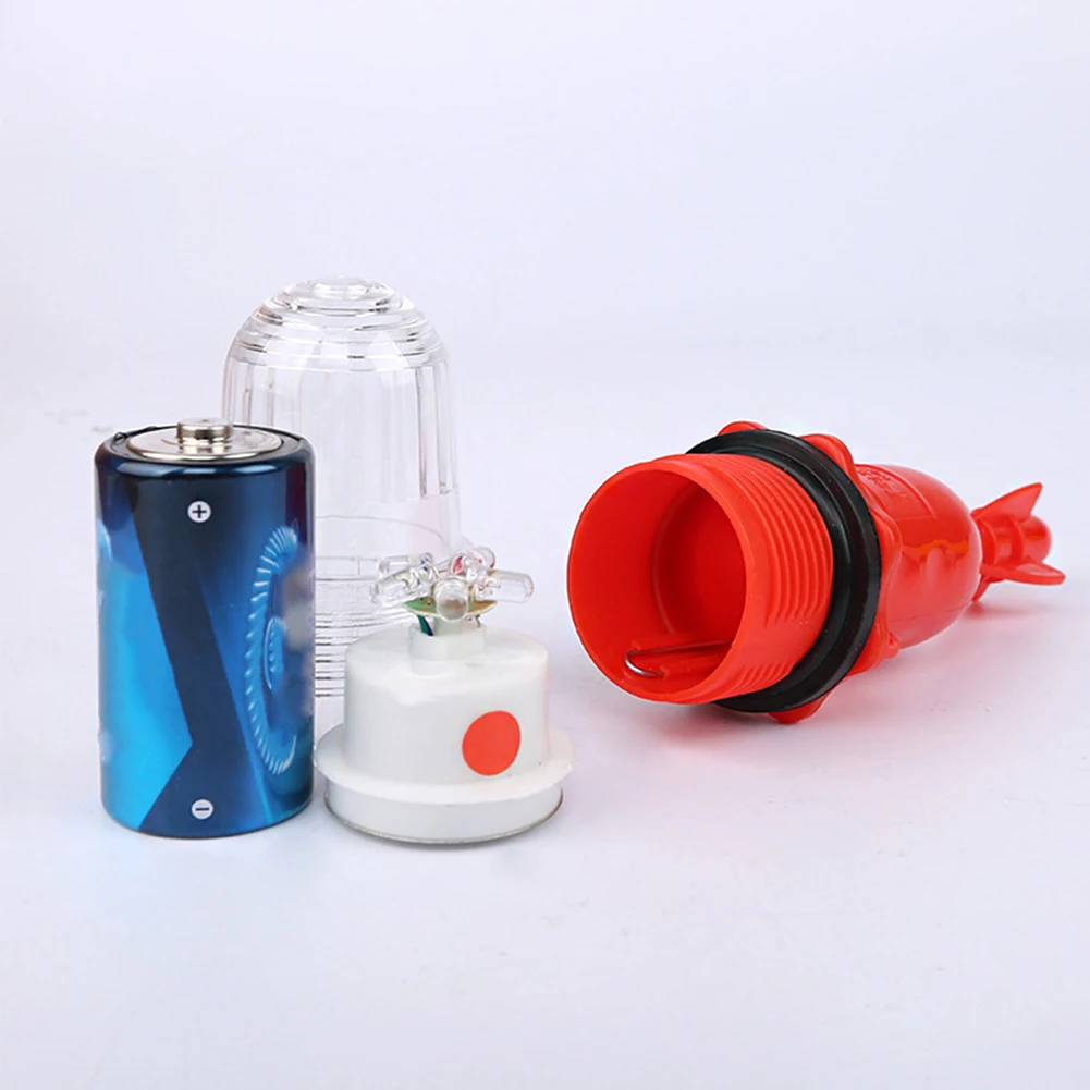 

500m 3V Fishing Light Attractant 5 LED Flash Light Waterproof Fishing Squid Lure Outdoor Fishing Tackle Deep Drop Underwater