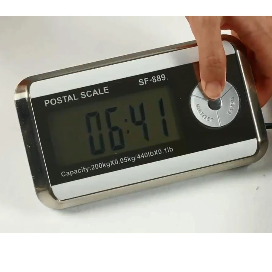 B&aacute;scula electr&oacute;nica Postal de 150KG, paquete expr&eacute;s de almac&eacute;n, b&aacute;scula de plataforma-4
