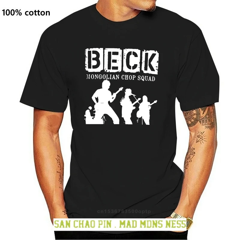 

New BECK MCS Mongolian Chop Anime Music Men's T-shirt Size S-3XL