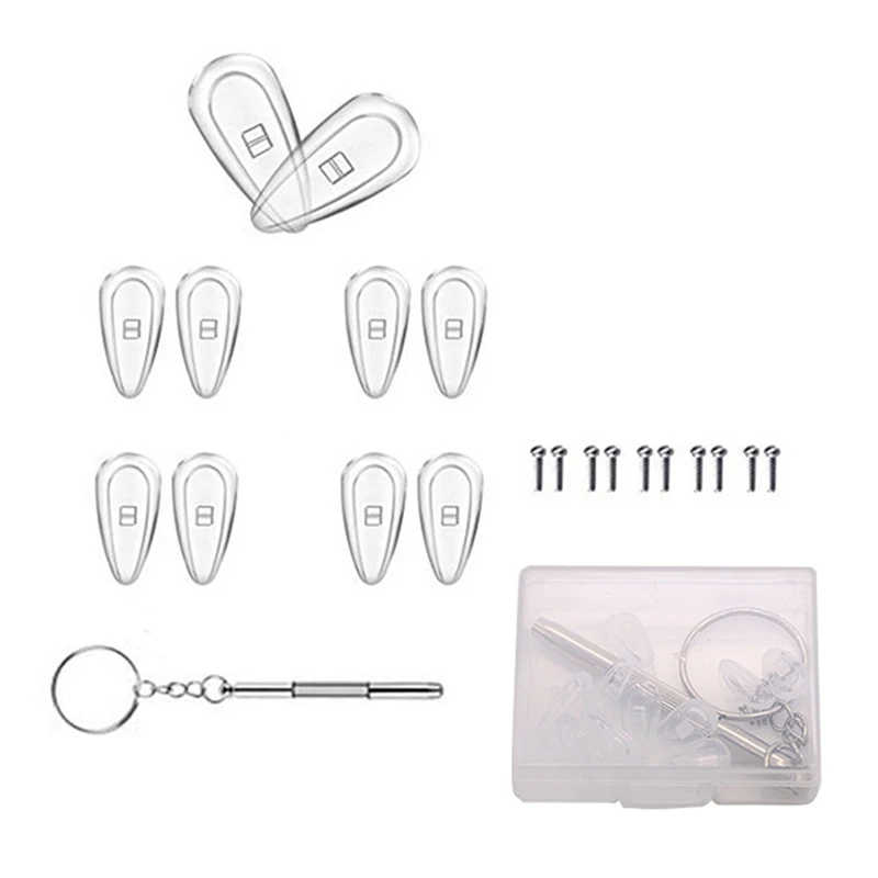 Комплект для ремонта очки унисекс накладки в носоупоры воздушной камеры