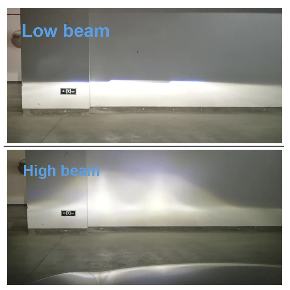 

2pcs 1.5 inch H4 LED Mini Projector Lens For Car H4 Motorcycle HS1 High Low Beam LED Conversion Kit Lamp Headlight 12V24V 5500K