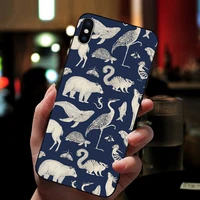 lovely animal hard phone case for iphone 13 12 mini 11 pro max xs shell 6s 8 7 plus x xr 10 5s se 2020 cute cartoon mobile cover
