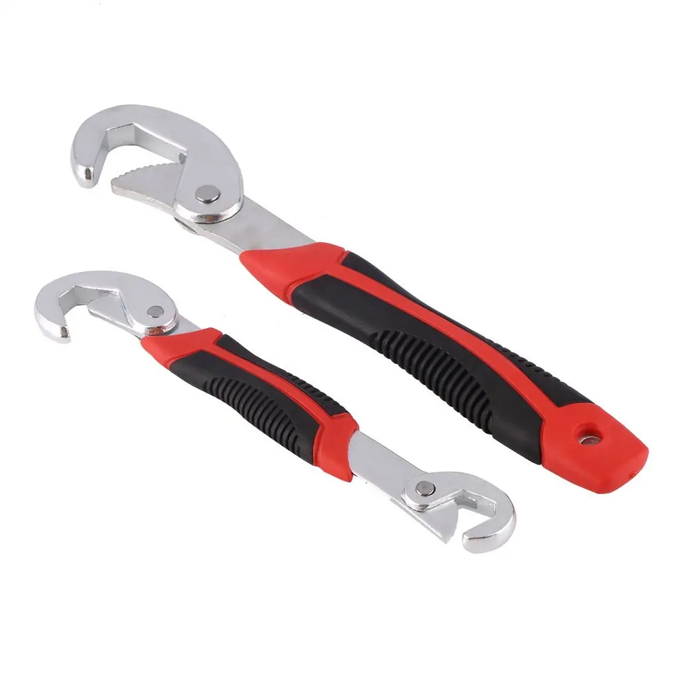2pcs/set Multi-Functional Portable Adjustable Quick Snap and Grip Wrench Durable Universal Spanner Set 9-32MM | Инструменты