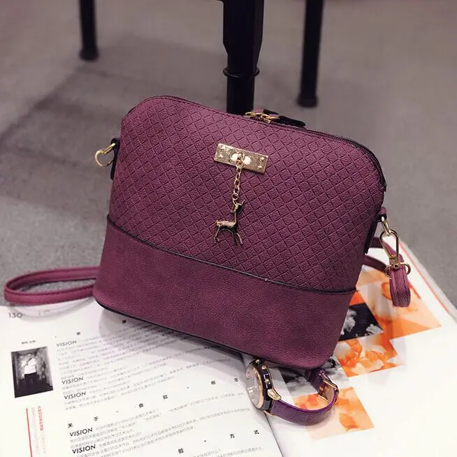 

2020 Women Bag Messenger Bags Fashion Bag with Deer Toy Shell Shape Girls Shoulder Crossbody Bags Luxury Handbag Designer
