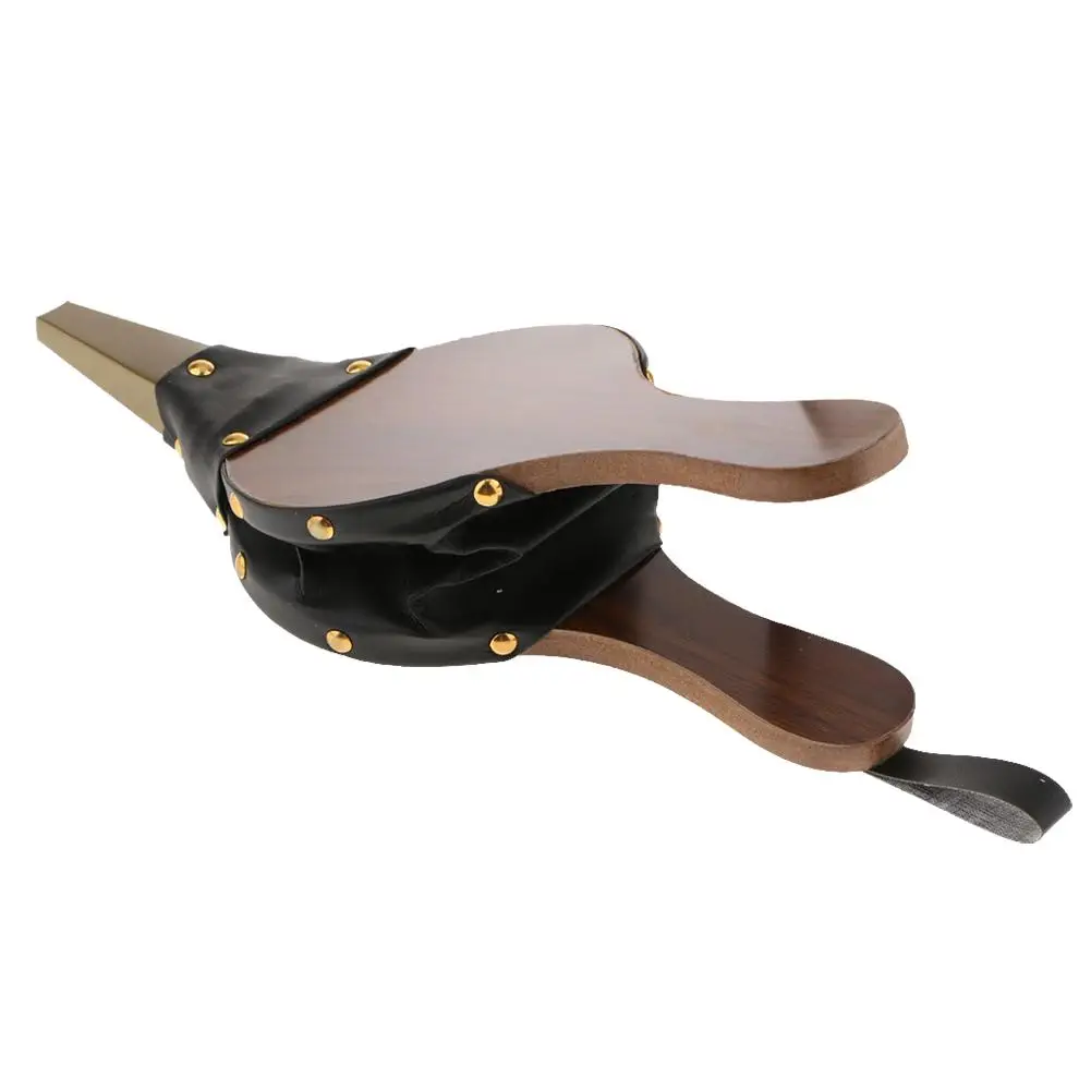 Ручная волна Деревянный Мини камин воздуходувка традиционная пожарная лампа