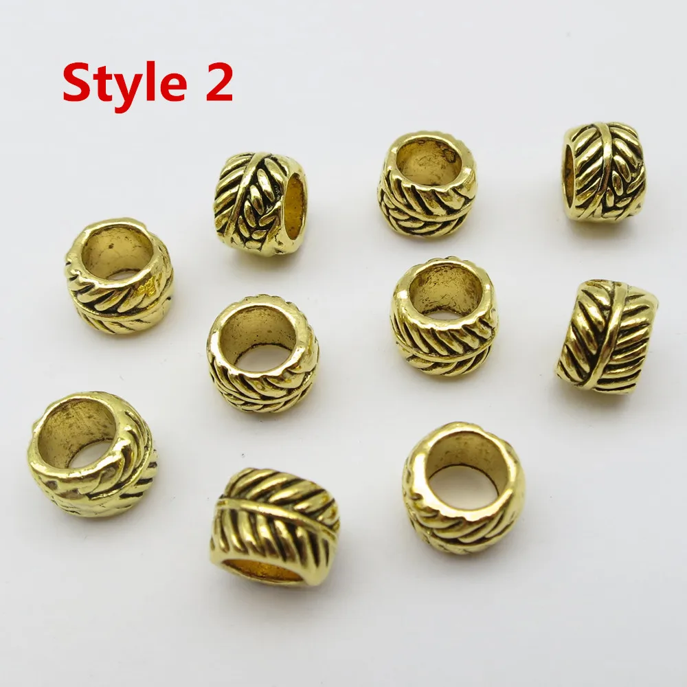 10 шт. 20 металлические кольца для бороды около 5 мм|dreadlock beads|beads dreadlockdread beads |