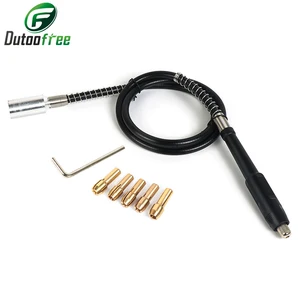 Аксессуары для вращающихся инструментов Dremel, гибкий вал для патрона гравера, миниатюрной дрели, электрической шлифовальной машины, полировки, 1 комплект