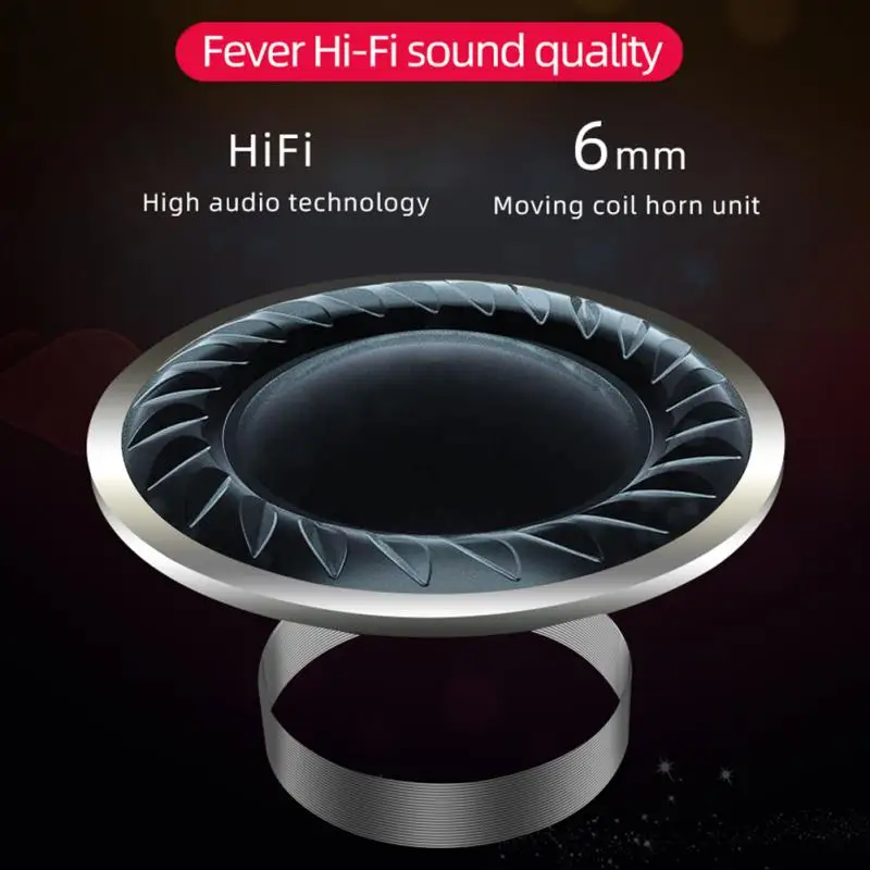 Беспроводная мини-гарнитура A6S Bluetooth 5 0 наушники TWS HIFI спортивные