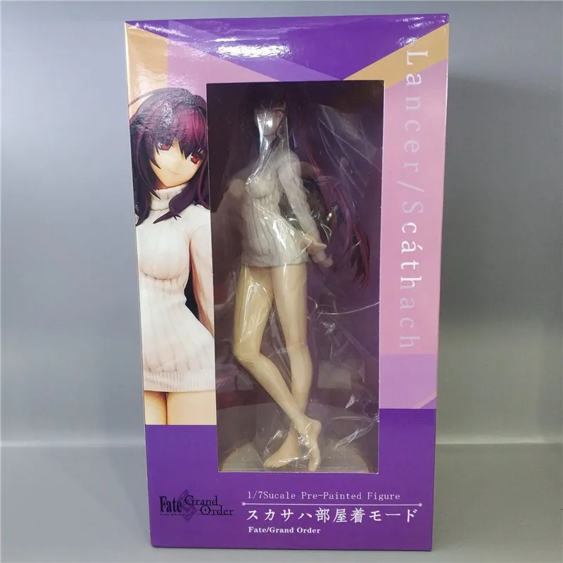 

31cm Anime Figures Alter Fate Grand Order Servant Scathach Home Clothing Action Figure Toys Collection Best Gift For Christmas